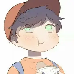留言者头像：浅蓝色几何图案